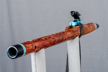 Southeast Asian Rosewood Burl Native American Flute, Minor, High C-5, #O2K (6)